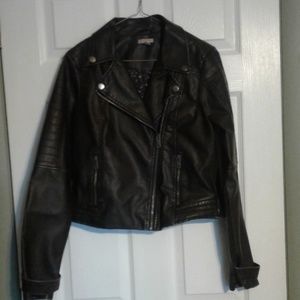 Juniors leather jacket